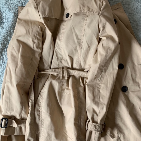 Stradivarius tan trench coat size S - Picture 2 of 14